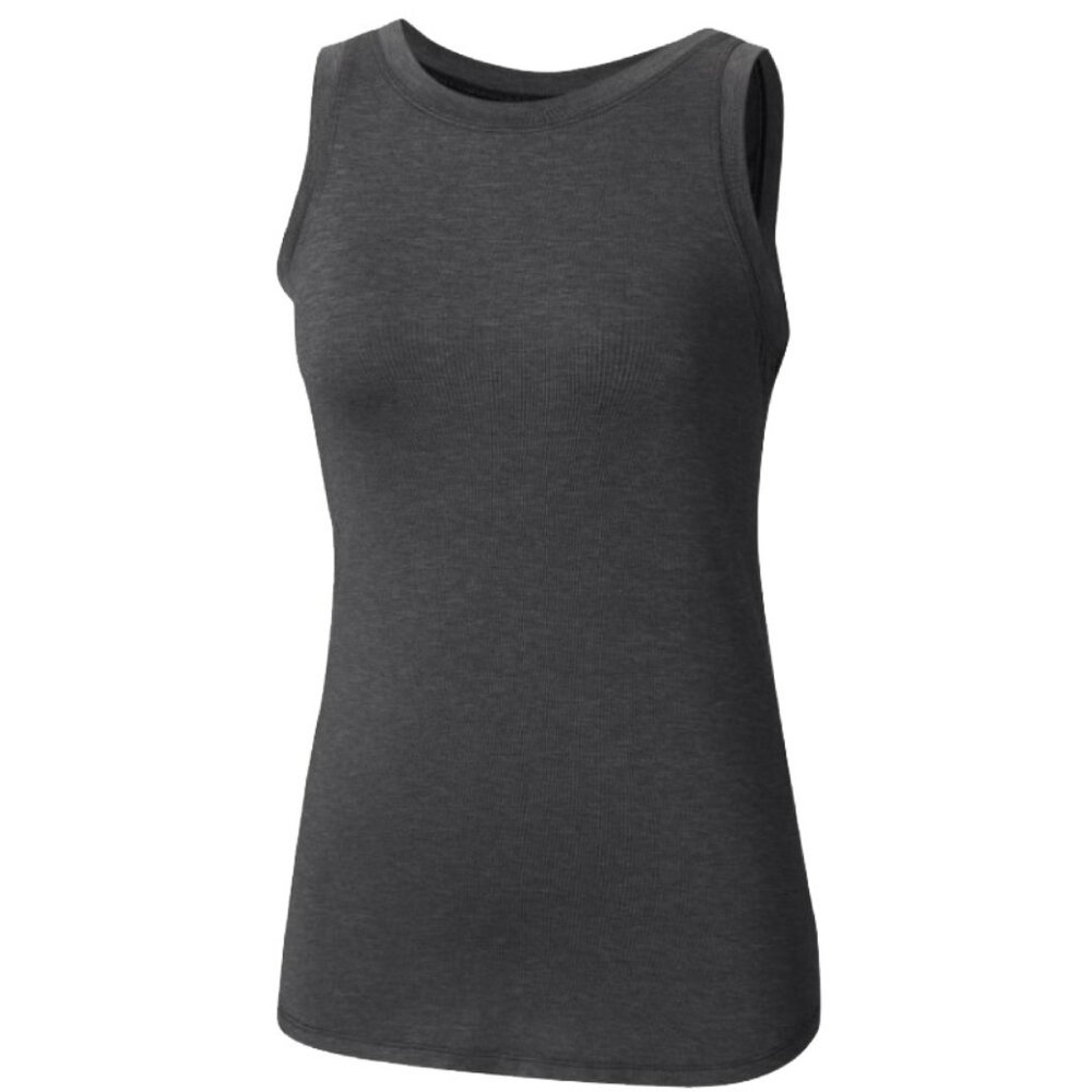 Columbia Heather Gray Place to Place Tank Top